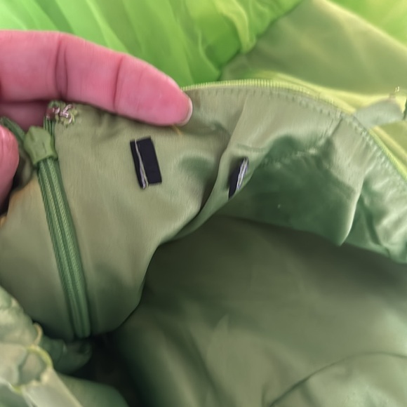 Lulus Rule the Runway Lime Green Tulle Bustier Straps Prom Tiered Maxi Dress M/L - Picture 9 of 15